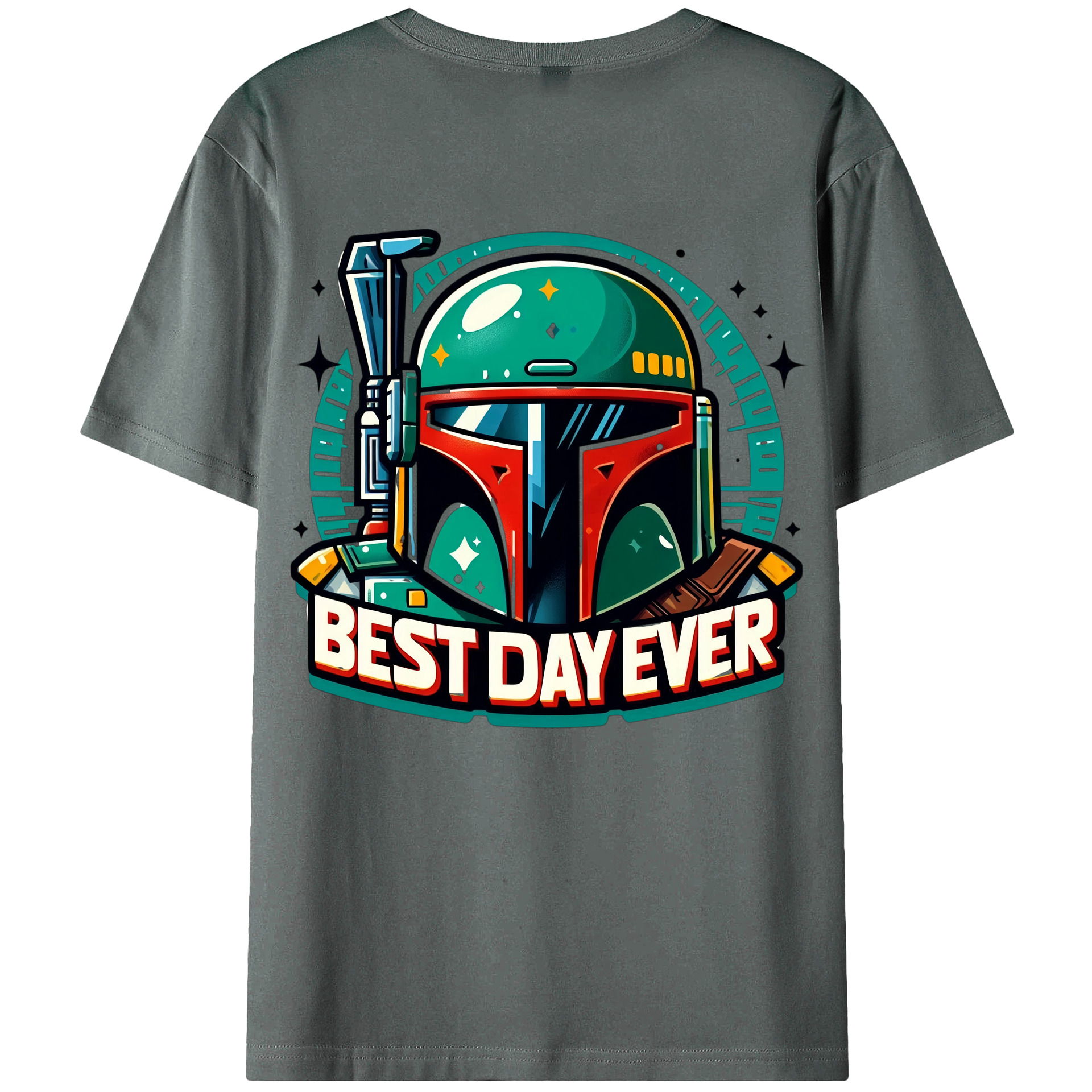 （画像用） スター・ウォーズ Star Wars 綿100％ メンズ半袖Tシャツ（バックプリント） 通気性